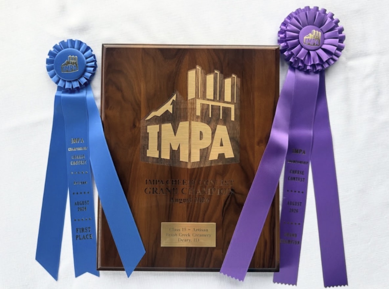 IMPA Grand Champion plaque August 2026